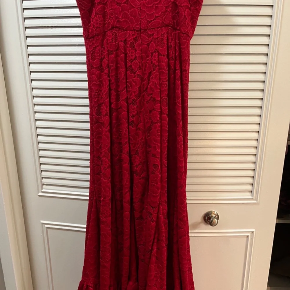 Anthropologie Hutch Red evening dress - Picture 4 of 5